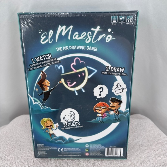 WizKids El Maestro Air Drawing Card Family Game Ages 10+ New Sealed - Picture 2 of 7